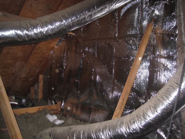 Insulation company that removes destroyed insulation