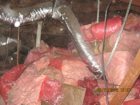 Large Amounts Of Batts Before Removal