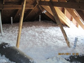 New Insulation Installed
